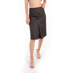PAUL & JOE SISTER BROWN MIDI SKIRT | WOMENS SIZE 27